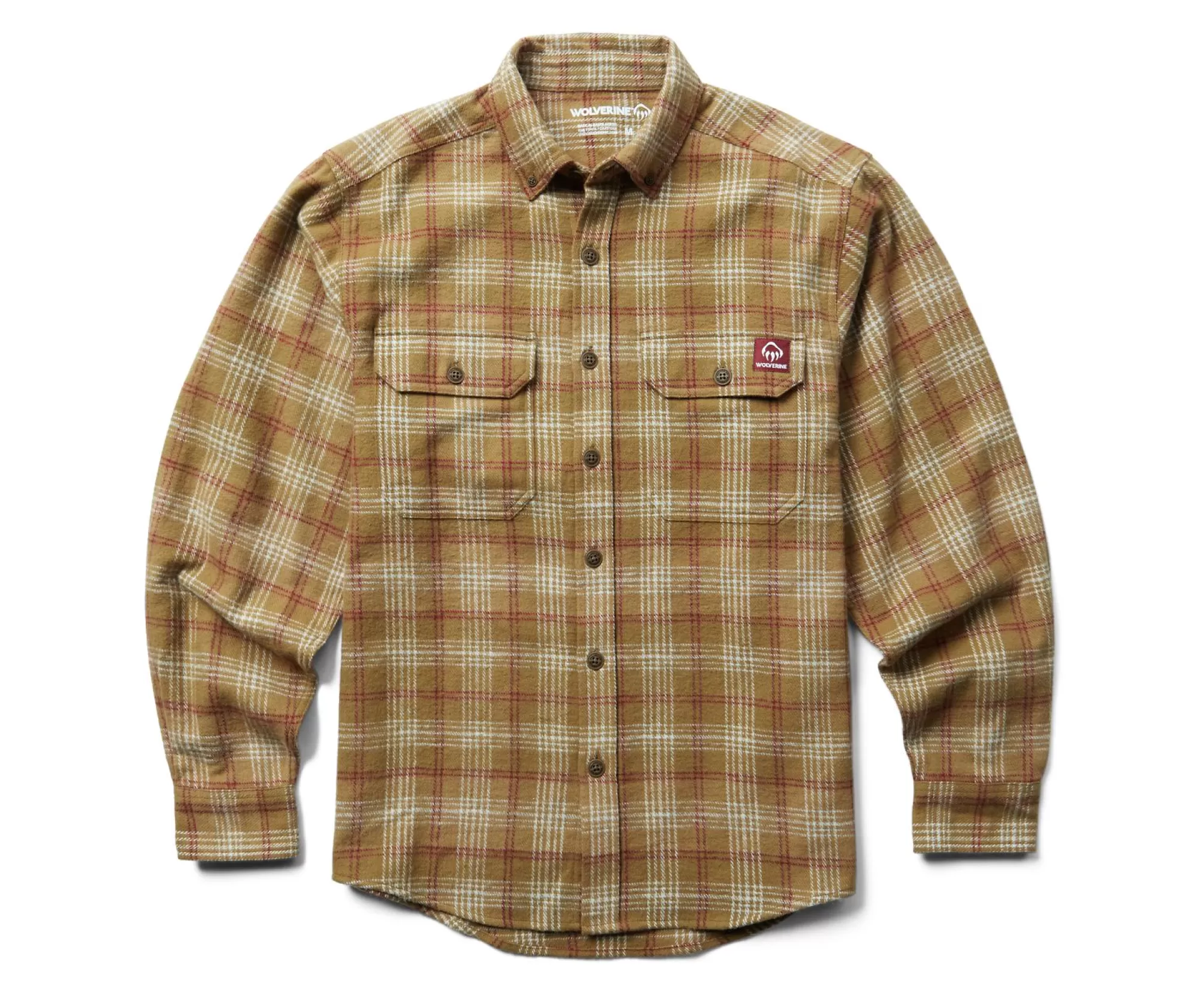 Clearance Glacier Heavyweight Long Sleeve Flannel Shirt Men Clothing & Accessories