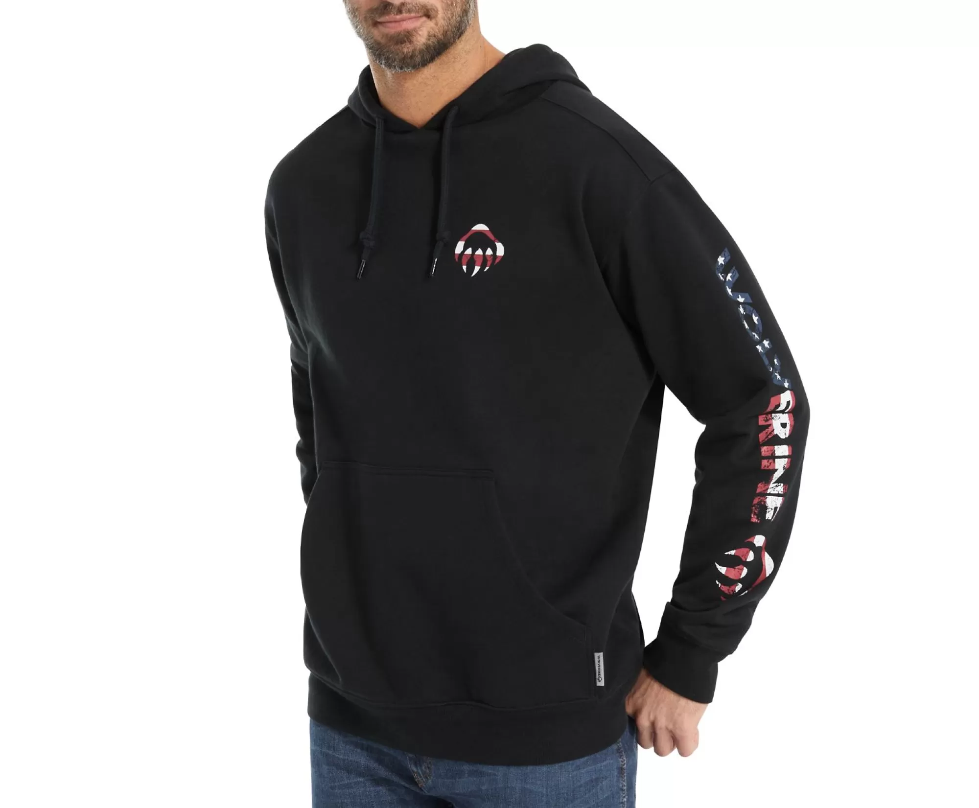 Sale Graphic Hoody - Americana Sleeve Men Clothing & Accessories