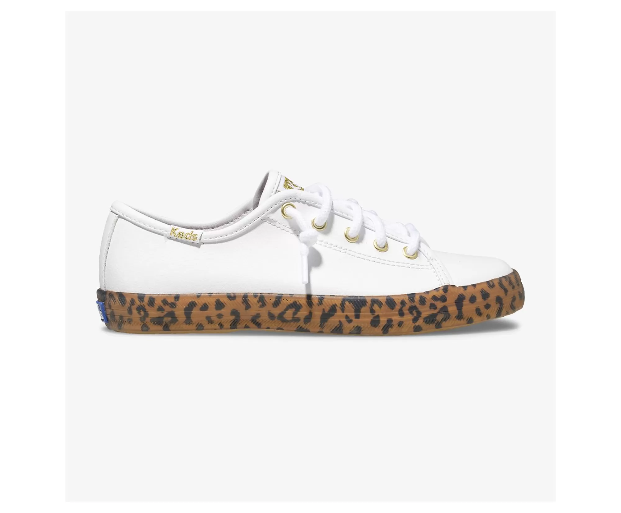 Flash Sale Kickstart Leopard Foxing Slip On Sneaker Kids Girls