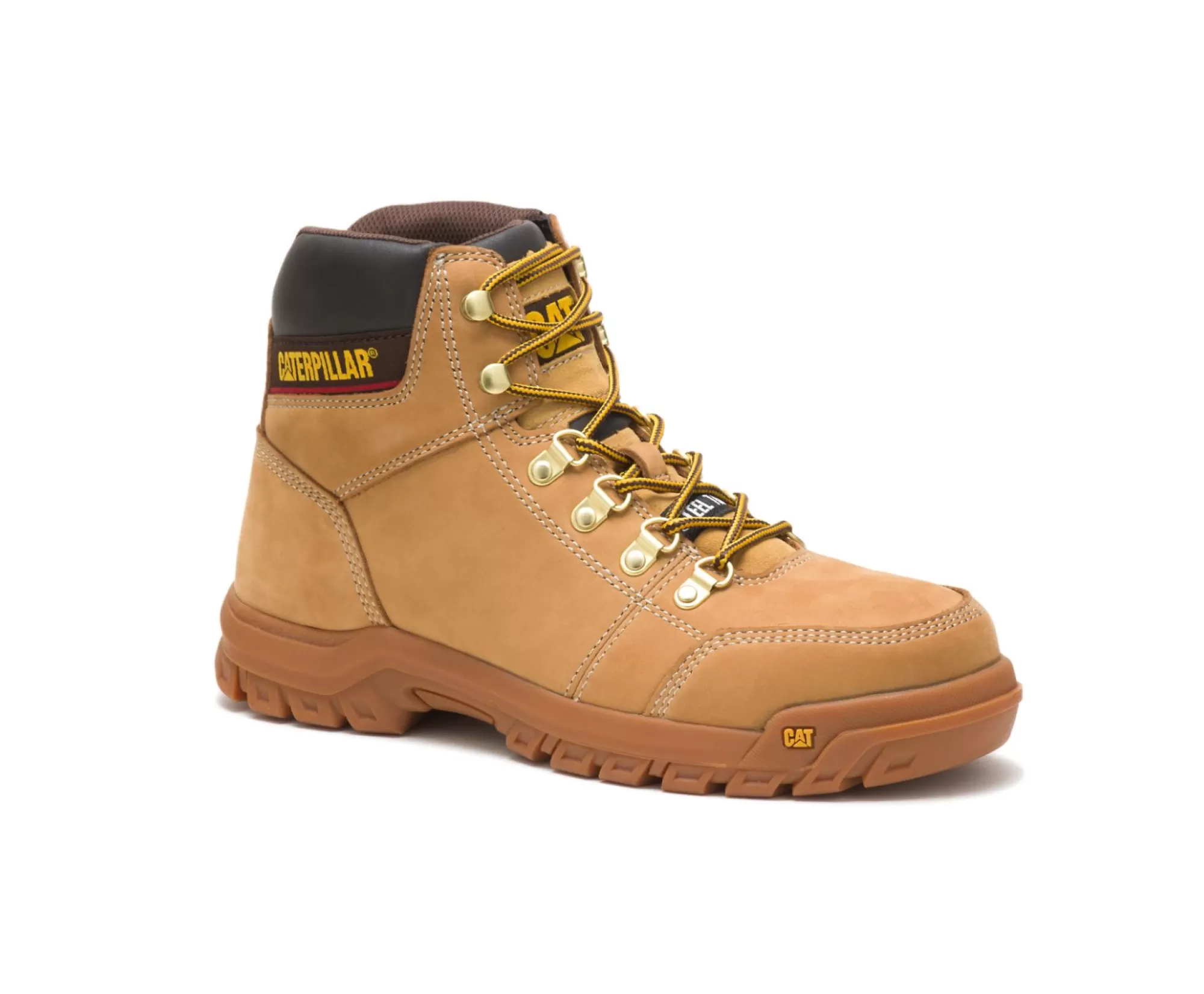 Cheap Outline Steel Toe Work Boot Men Shoes