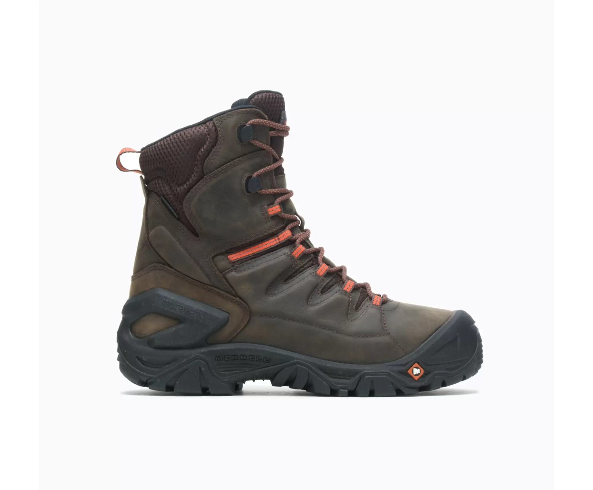 Flash Sale Strongfield Leather 8" Thermo Waterproof Comp Toe Work Boot Wide Width Men Shoes