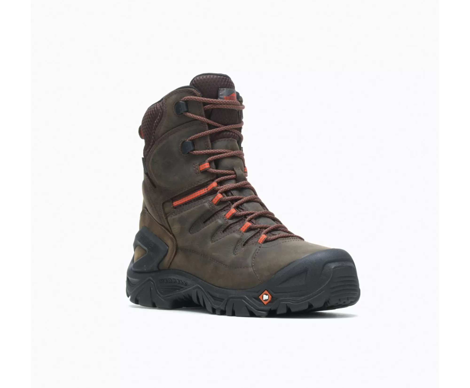Flash Sale Strongfield Leather 8" Thermo Waterproof Comp Toe Work Boot Wide Width Men Shoes